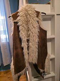 Gilet donna effetto montone Made in Italy