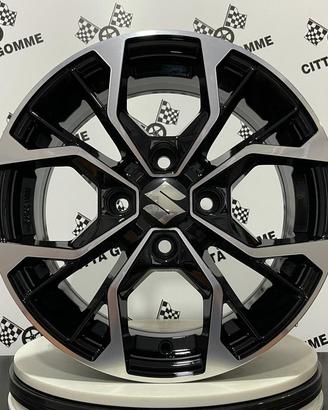 4 CERCHI IN LEGA SUZUKI SWIFT IGNIS SPLASH DA 15