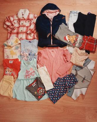 Abbigliamento Bambina 5-6 Anni (18 Pezzi) - Disney