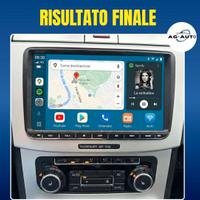 Vw Passat sedan 9 pollici Autoradio 2din + KIT