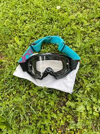 Maschera Fox Racing lente trasparente