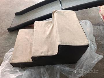 Scaletta imbottita per cani 3 gradini