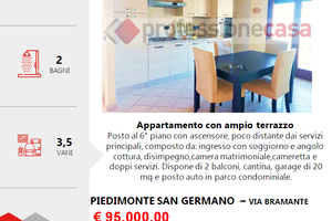 Attico con 2camere,2bagni,terrazzo,cantina+box