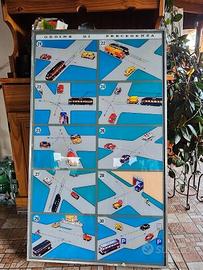 CARTELLO SCUOLA GUIDA VINTAGE INDUSTRIALE INSEGNA