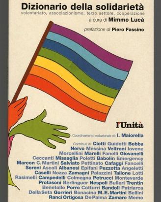 DIZIONARIO DELLA SOLIDARIETÀ - Volontariato, …