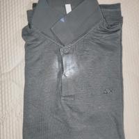 Polo uomo Sun68 in lino