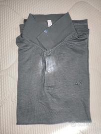 Polo uomo Sun68 in lino