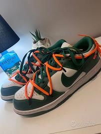 nike dunk low x off white