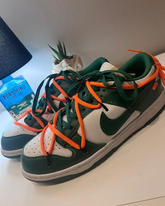 nike dunk low x off white