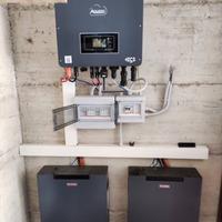 10kw kit fotovoltaico batteria litio 6kw impianto