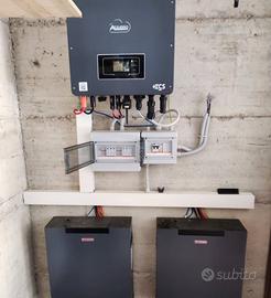10kw kit fotovoltaico batteria litio 6kw impianto