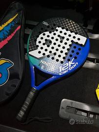 racchetta padel nine-t 12k carbon rotonda