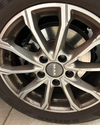 Cerchi mak da 16 con gomme invernali