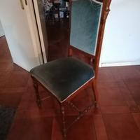 Sedie in legno stile siciliano