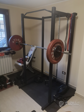 Multifunzione power rack home gym usato  Roma
