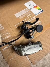 Impianto frenante radiale motard brembo