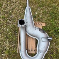 Marmitta polini per vespa px 125 serpentone