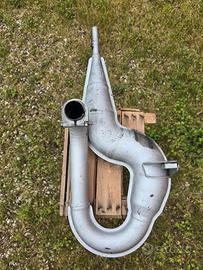 Marmitta polini per vespa px 125 serpentone