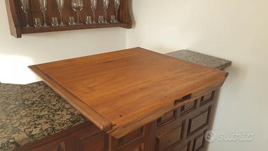 SPIANATOIA IN LEGNO MASSELLO PER IMPASTARE