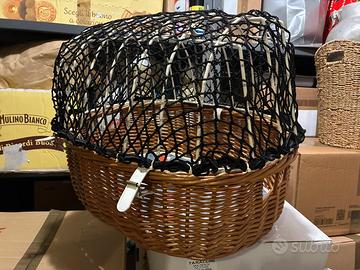 Cesta in vimini per bici