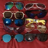 10 occhiali da sole donna uomo bancarelle usate 