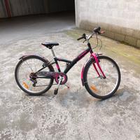 bicicletta bambina 24 decathlon shimano
