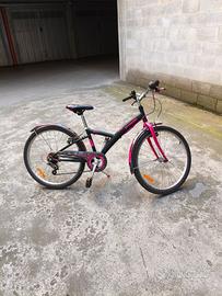 bicicletta bambina 24 decathlon shimano