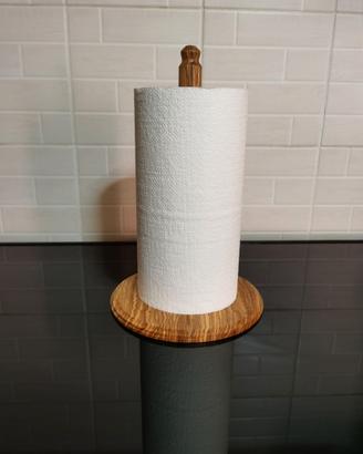 Porta rotolo carta da cucina  scottex in ulivo