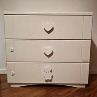 Fasciatoio Cassettiera Nanan + 0maggio