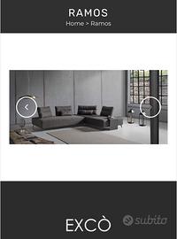 Divano Excó Ramos (prezzo listino €4000)