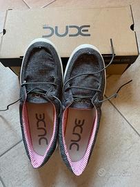 Scarpe dude model ferrara lines color fumo n. 39