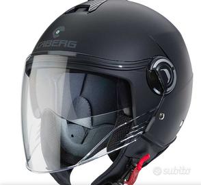 casco jet caber nero 