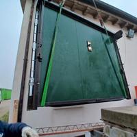 Portone basculante per garage motorizzato silvelox