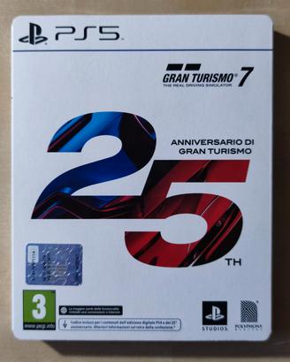 Gran turismo 7 25th anniversary ps5 steelbook 