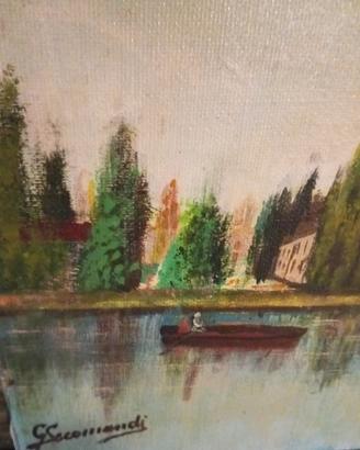 Quadro olio su tela 50x70 Secomandi 