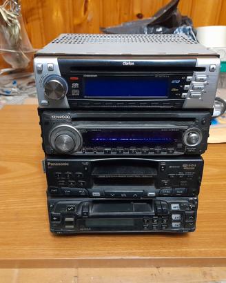 autoradio clarion-kenwood-panasonic-jvc