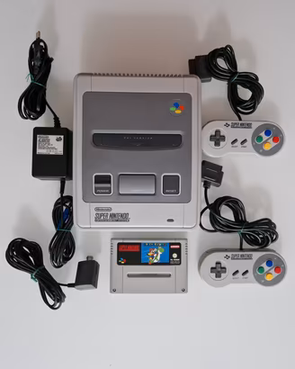 Console Super Nintendo SNES Pal 1chip completo