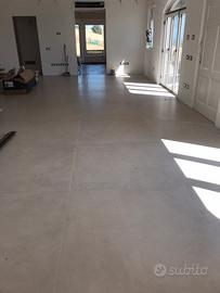 Mattonelle in gres 120x120 cm coppi, mattoni,e pia