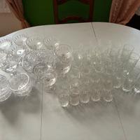 servizio bicchieri cristallo