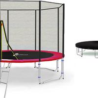 Trampolino tappeto elastico 305 cm Rosso