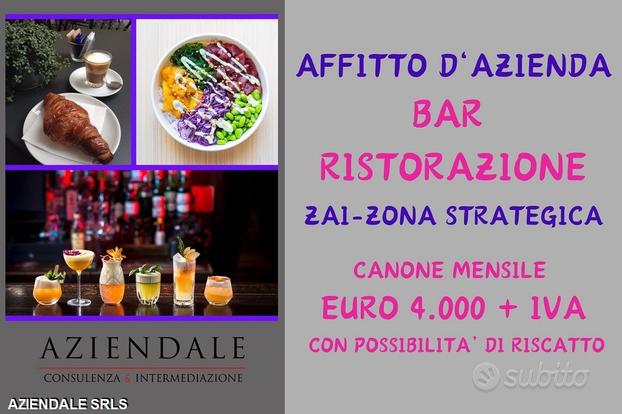 Zona strategica zai - bar storico con cucina