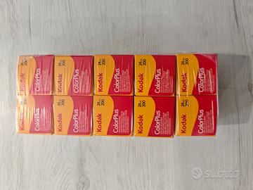 Kodak pellicole 35mm 10pz