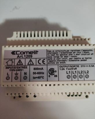 Alimentatore comelit 1209