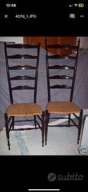2 sedie Chiavarine