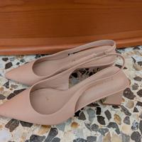 scarpe décolleté pelle