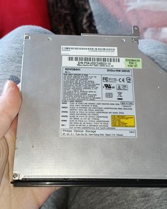 Lettore Dvd±RW Philips Sdvd8441