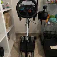 Volante Logitech G29 + Cambio G Driving + Supporto
