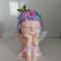  vasetto angioletto/ candelina