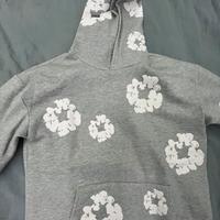 felpa denim tears grigia