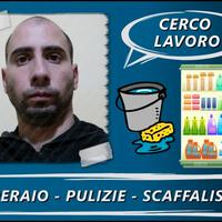 Operaio - Pulizie - Scaffalista